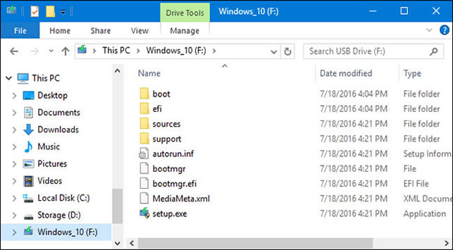 how to burn an iso to usb windows 10